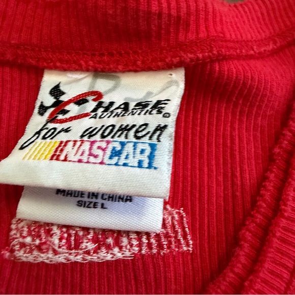 Vintage Nascar Shirt Red Dale Earnhardt JR Budweiser Racing Y2K - Picture 5 of 5